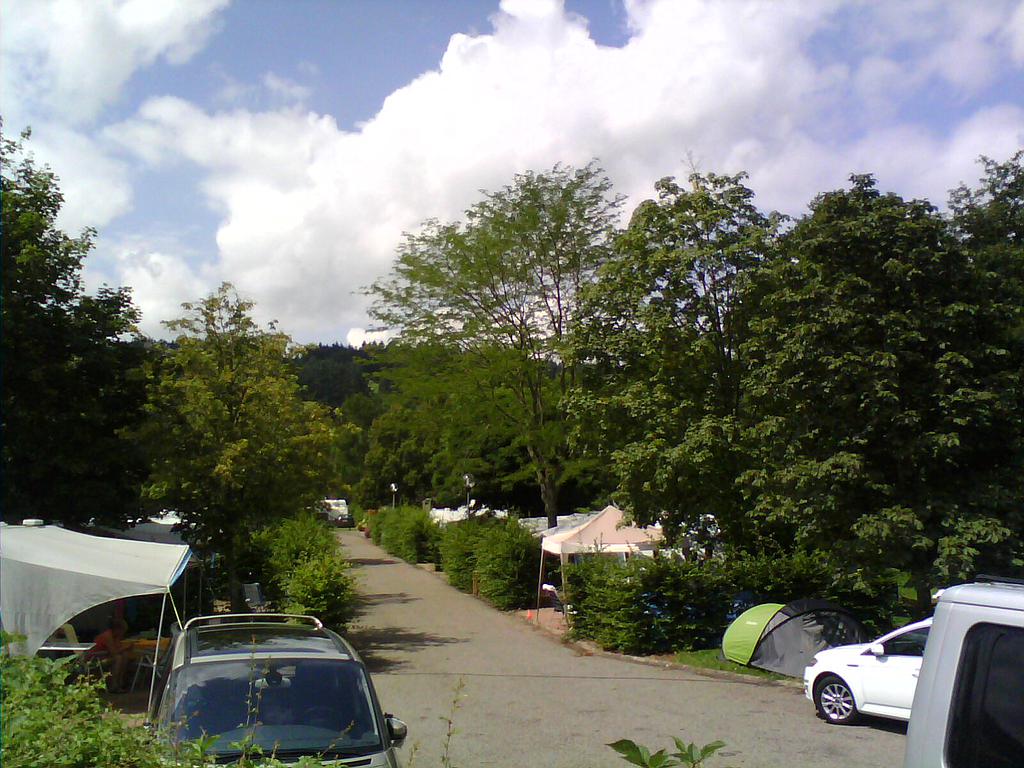Aire de service au camping Les Feuilles
